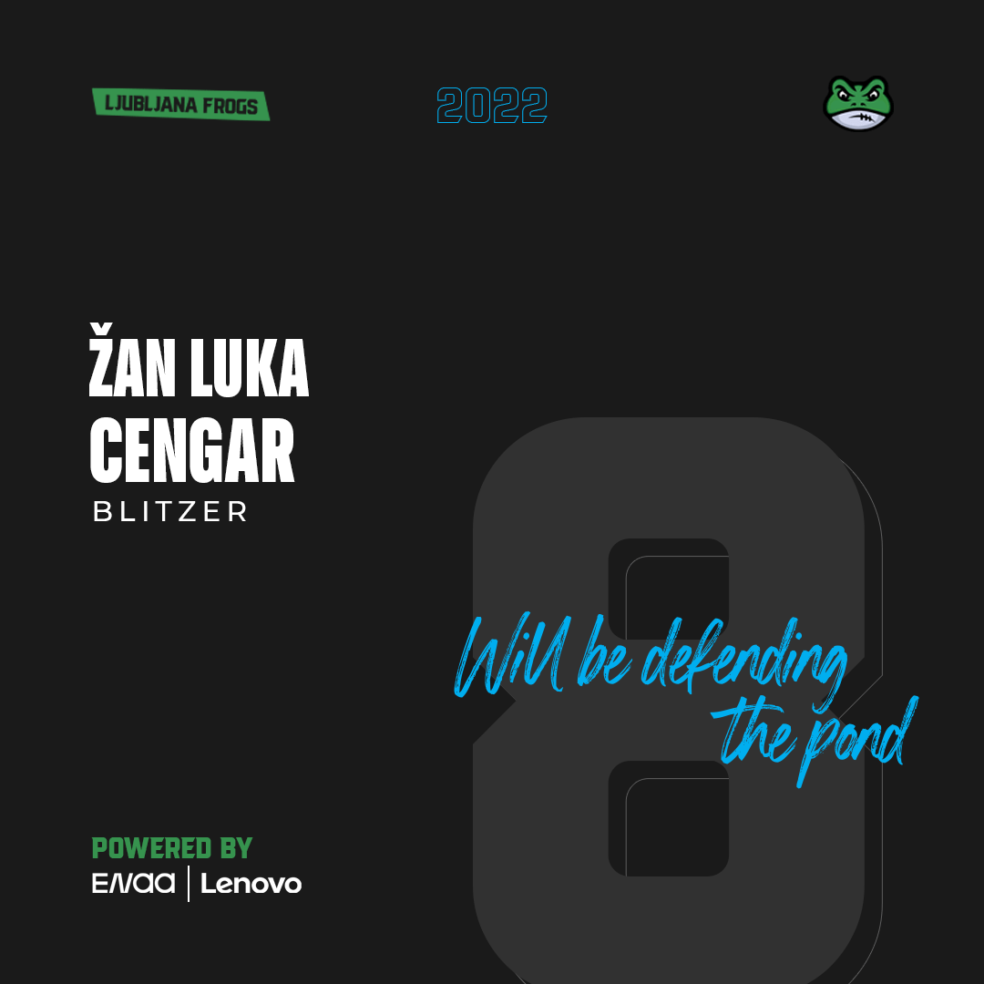 #8 Žan Luka Cegnar bo branil našo mlako v 2022 sezoni