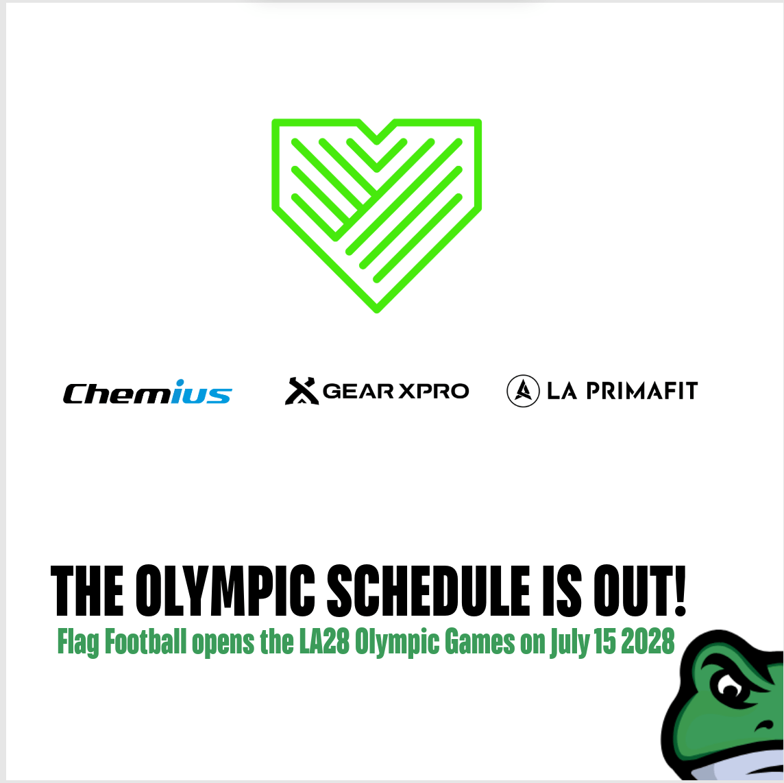 Flag Football at LA28: What the Olympic Schedule Means for Slovenia and the CHEMIUS Ljubljana Frogs