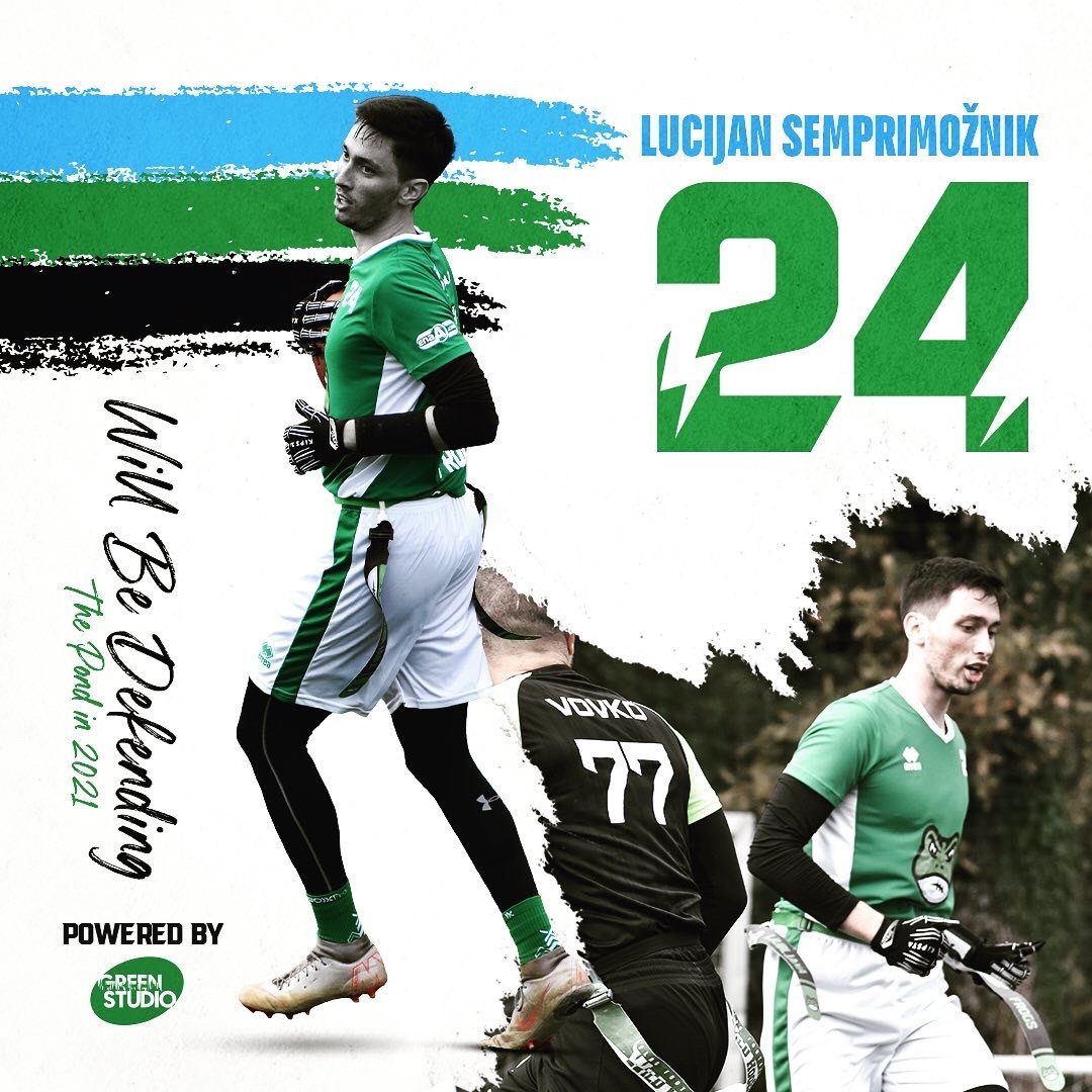 Luc Semprimožnik will be defending the pond in 2021