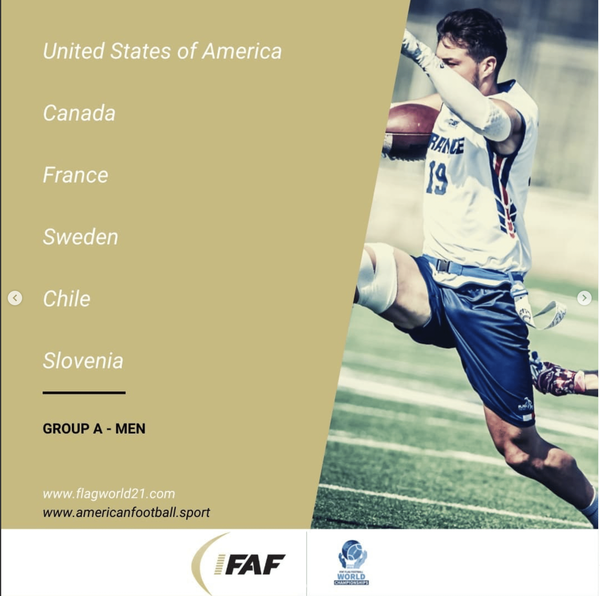 IFAF Flag football World championship in Israel is just around the corner