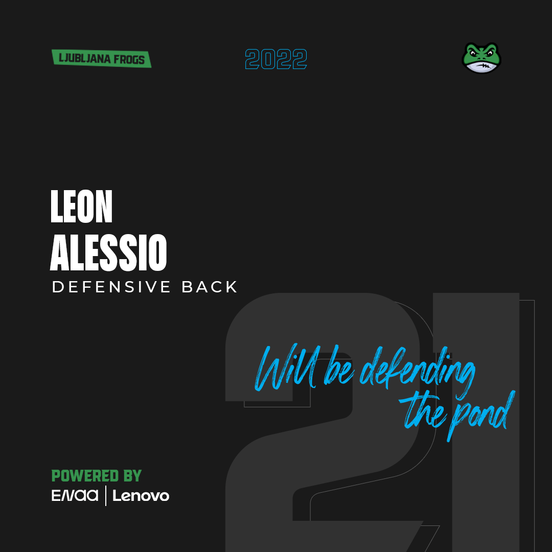 #21 Leon Alessio will be defending the pond in 2022