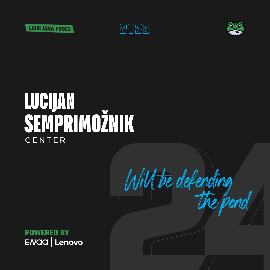#24 Lucijan Semprimožnik will be defending the pond in 2022