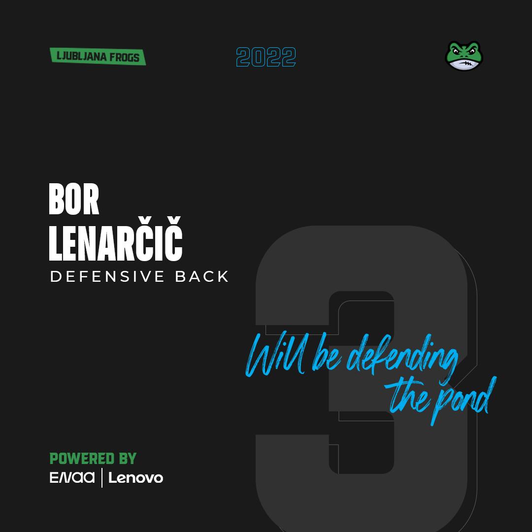 #3 Bor Lenarčič will be defending the pond in 2022