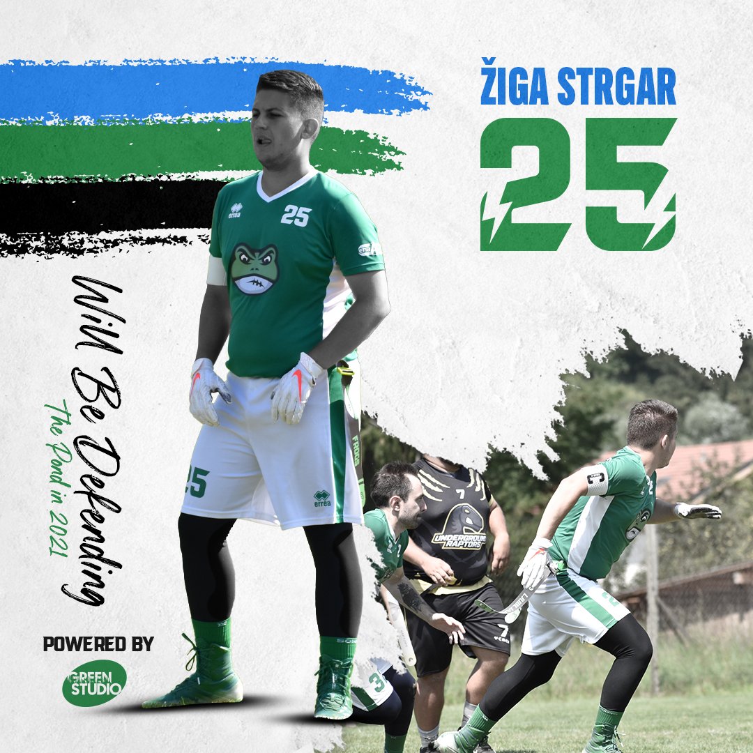 Žiga Strgar will be defending the pond in 2021