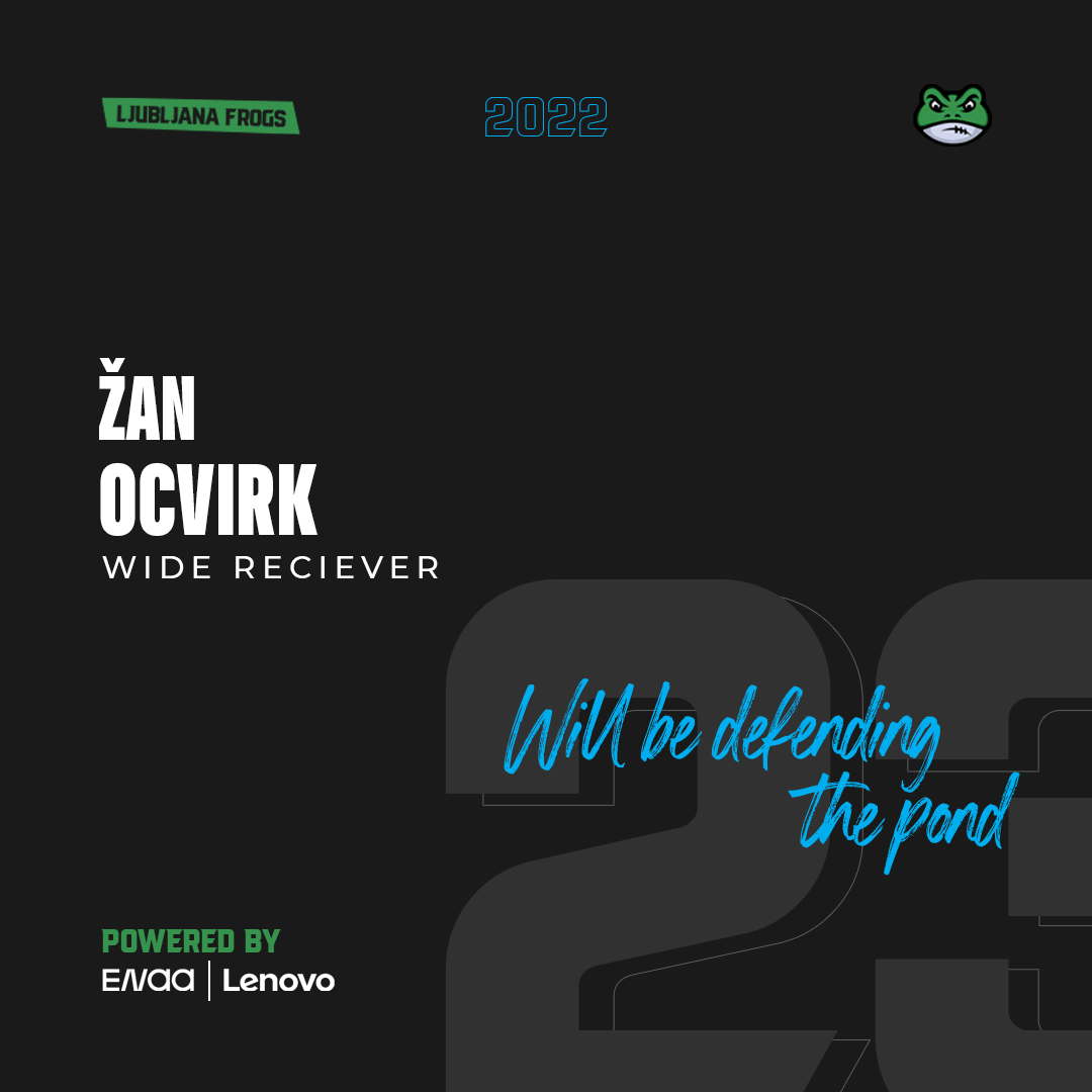 #23 Žan Ocvirk will be defending the pond in 2022